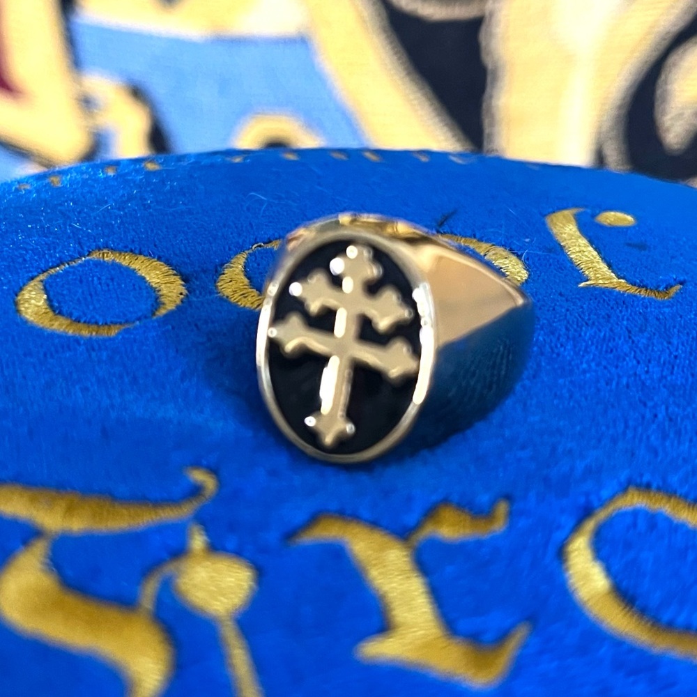 NEW Gold Cross Ring